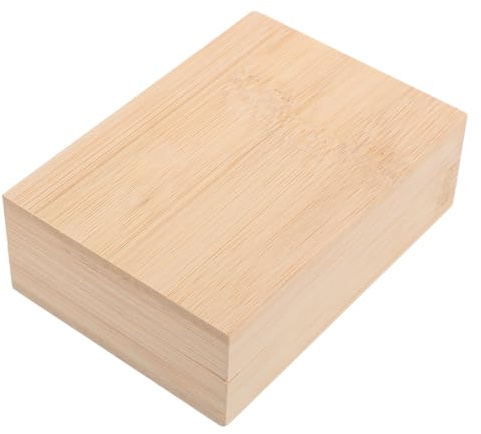 TOPBATHY Karten Aufbewahrungsbox Aus Holz Für Spielkarten Pokerbox Für Rommé Und Bridge Rechteckiger Aufbewahrungsbehälter Für Münzen Schmuck Tee Und Süßigkeiten 4.33 X 3.15 X 1.18 in