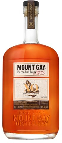 Mount Gay Barbados Golden Rum, XO Triple Cask Blend, 1 l