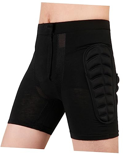 jojofuny Snowboard-schutzhose mit Hüft und Steißbeinschutz Atmungsaktive Skihose mit Verstellbarem Gürtel für Junge Mädchen und Erwachsene