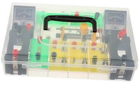 SAFIGLE Physik-experimente-kit Für Elektrizitäts-lernset Experimentierbedarf Für Physik-lehrmittel Elektrik-experimentierkasten Für Praktische Übungen