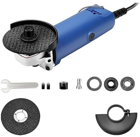 UTENSILE MULTIFUNZIONE MINI TRAPANO CODOLO 3 mm + SMERIGLIATRICE ANGOLARE 75mm 165 WATT