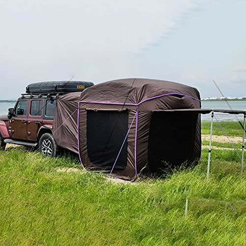 Campingzelt, Auto-Heckzelt, Fahrzeug-/unabhängige Installation, Auto-Heckklappen-Überdachungs-Schattenzelt, No-Build-Pop-Up-Design, Auto-Heckverlängerungszelt für Autocamping, Park