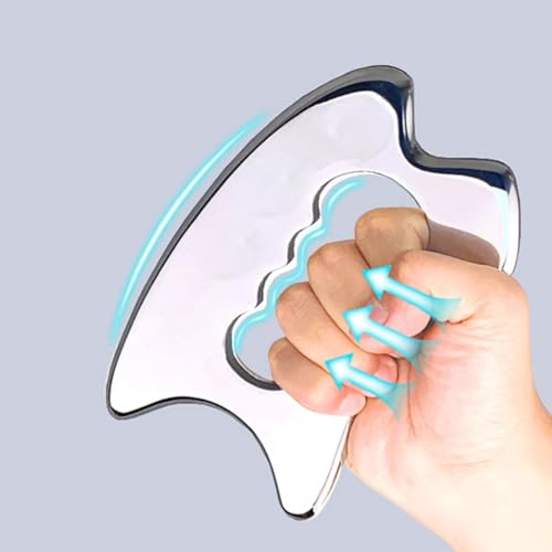 Fascia Knife Multifunctional Massage Tool, Stainless Steel Gua Sha Massage Tools Fascia Blaster Cellulite Remover, Scraper Tool Lymphatic Drainage Tool Physical Therapy Massage Tools for Deep Tissue