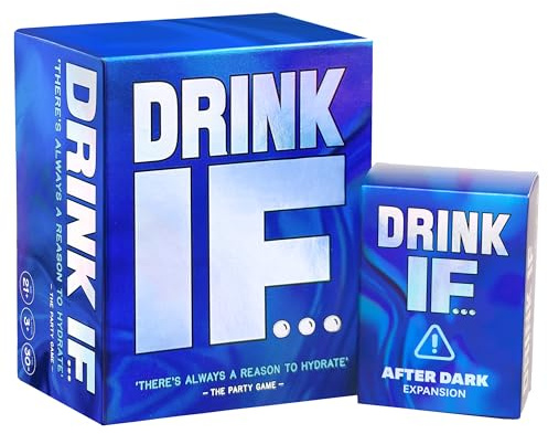 Dyce Games | Drink If Bundle | Kortspel För Vuxenfester, Standalone Bundle Med Grundspel Och After Dark Expansion, 800 Frågor, Vuxenhumor | 2 Plus Spelare | 30 Minuter