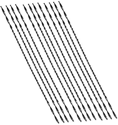 Hemobllo 12stücke Teiliges Spiral-stichsägeblätter Gehärtetem Stahl Präzise Gebogen Für Entspanntes Kurvensägen Widerstandsfähig Und Langlebig Vielseitig Geeignet Für Diy-arbeiten