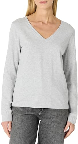 Amazon Essentials Women's 100% Cotton Regular-Fit Long-Sleeve T-Shirt