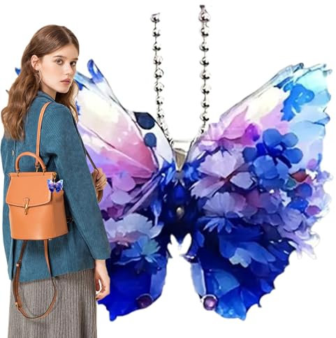 Décorations en Forme de Papillon pour Arbre, Papillon en - Décoration Murale à Paillettes 2D - Fabricant Arc-en- - Pendentif Animal Volant pour fenêtre de Porte de Maison