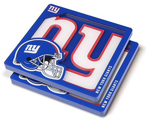 YouTheFan NFL New York Giants Logo Series Coaster