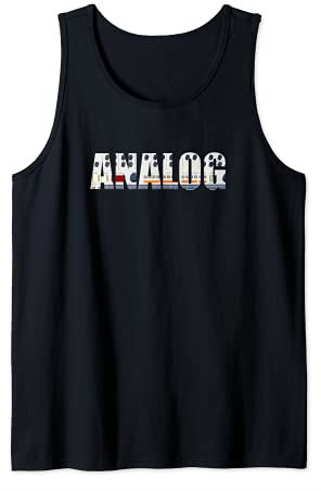 Analog Synth Modular Synthesizer Retro Vintage Retro Vintage Tank Top