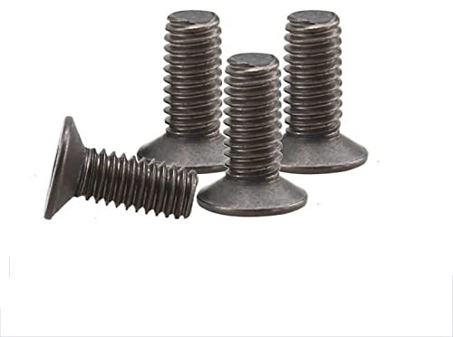 10pcs. M2 m3. Senkkopf-Kopf-Sechskant-Kopfkappe Schrauben Titan-Legierung Flachkopf-Allen Maschinenbolzen DUO ER (Size : M3x16mm)