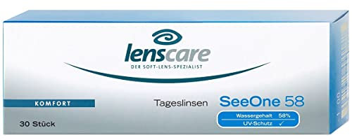 SeeOne 58 Tageslinsen, 5 Stück/BC 8.6 mm/DIA 14.2 mm / -0.75 Dioptrien