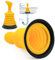Desatascador fregadero, Desatascar fregadero, para Fregadero Desatascador de Drenaje Desatascador de Desagüe Desatascador de Mano Desastascador Manual para Baño Cocina (Amarillo)