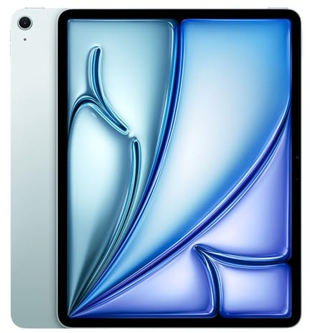 Apple 2024 iPad Air (13-Zoll, Wi-Fi + Zellulär, 128GB) Blau (Generalüberholt)