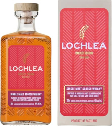 Lochlea HARVEST EDITION Third Crop Single Malt Scotch Whisky 46% Vol. 0,7l in Geschenkbox