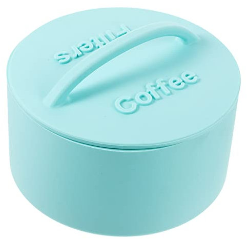 Boîte de Rangement en Silicone Vert, Filtres à Café
