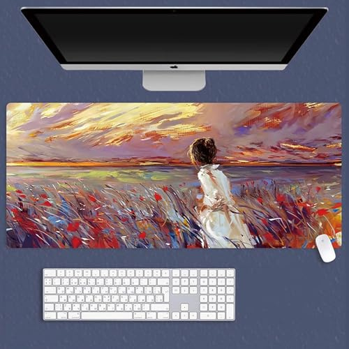 HDkxbf Alfombrilla De Ratón For Juegos De Anime, Ordenador Portátil, Alfombrilla De Escritorio De Anime, Impermeable Y Antideslizante(BOF-34,800x300mm)