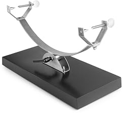 IBILI - Jamonero Basculante Iberia, Acero Inoxidable + Madera de Pino, 50 x 18 x 20,5 cms