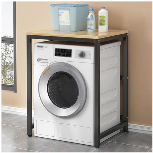 Étagère De Rangement pour Machine À Laver À Tambour, Petite Étagère De Cuisine et De Salle De Bain avec Pieds Antidérapants Réglables, pour Sèche-Linge et Lave-Vaisselle,7