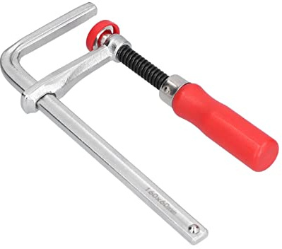 Xiuganpo Abrazadera F Antideslizante Abrazadera de Barra de Aluminio Resistente Al Desgaste para Carpintería Segura, Ahorro de Mano de Obra Eficiente para Artesanos, Aluminio Fundido y de álamo