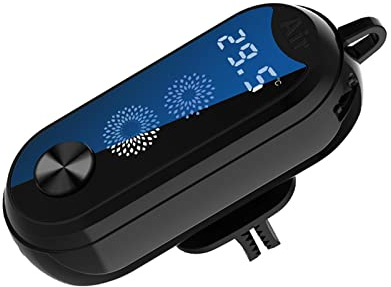 Qiumi Personal Wearable Air Purifier Necklace | Mini Portable Air Freshner Ionizer | Eliminating Germs, Dust, Viruses, Bacteria, Allergens, Mold, Odors