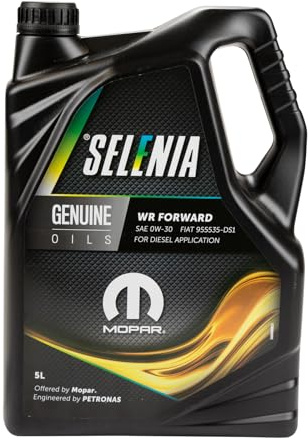 SELENIA Aceite de motor 0W-30 ACEA C2 WR Forward 5L Compatible con FIAT 500 312 PUNTO 199 500 C 312 Panda Hatchback 312, 319, ALFA ROMEO GIULIETTA 940