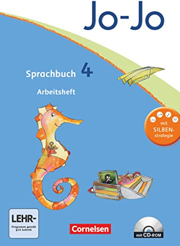 Jo-Jo Sprachbuch - Allgemeine Ausgabe 2011 - 4. Schuljahr: Arbeitsheft - Mit CD-ROM