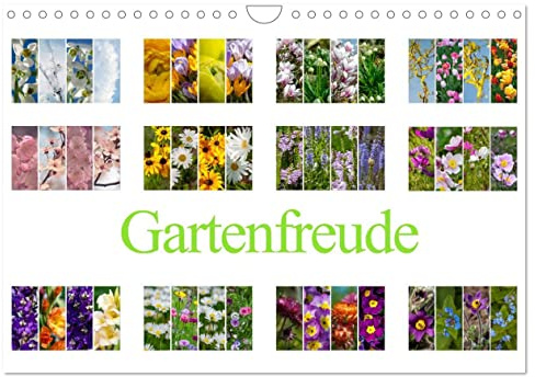 Gartenfreude (Wandkalender 2026 DIN A4 quer), CALVENDO Monatskalender: Des Gärtners Freude ist wenn alles blüht. (CALVENDO Natur)