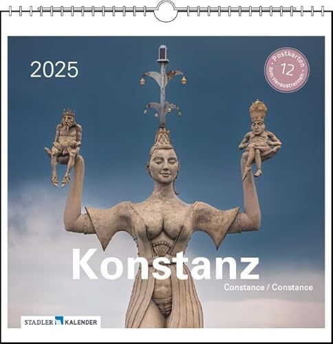 Konstanz 2025: Postkarten-Tischkalender