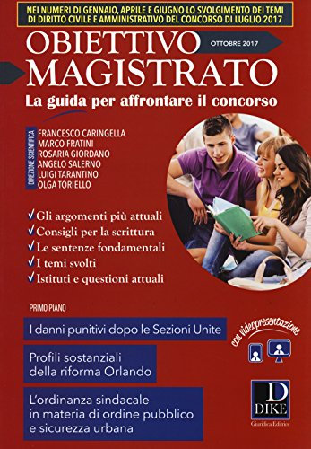 Obiettivo magistrato. La guida per affrontare il concorso (2017) (Vol. 8)
