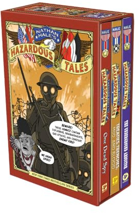 Nathan Hale's Hazardous Tales 3-Book Box Set: A Graphic Novel Collection