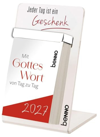 Mit Gottes Wort von Tag zu Tag 2027: mit Acrylglas-Aufsteller