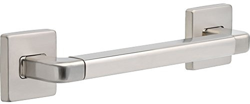 Delta Faucet 41912-SS Angular Modern 12-Inch Grab Bar with Concealed Mounting, Stainless