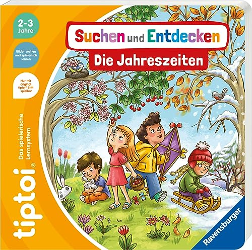tiptoi® Suchen und Entdecken: Die Jahreszeiten, Buch für Kinder ab 2 Jahre