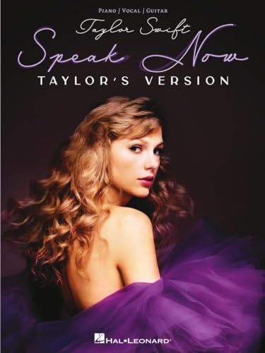 Taylor Swift - Speak Now Taylors Version Songbook für Klavier Gesang Gitarre | Piano Vocal Guitar Notenbuch mit 22 Songs aus Speak Now Taylors Version | Pop Country Klaviernoten für Sänger Pianisten