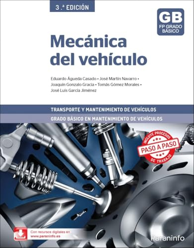 Mecánica del vehículo 3.ª edición 2025 (Transporte y Mantenimiento de Vehículos)