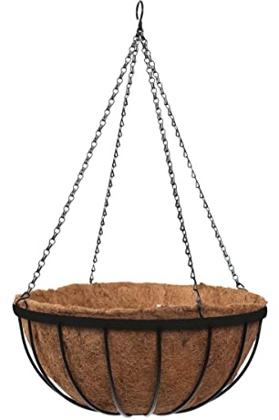Smart Garden Metal Saxon Hanging Basket 35cm (14 inches)