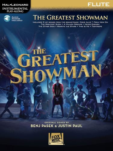 The Greatest Showman – Instrumental-Play-Along - Flute | Notenbuch für fortgeschrittene Flötenspieler | Flöte lernen mit herunterladbaren Audiotracks ... (Hal Leonard Instrumental Play-Along)