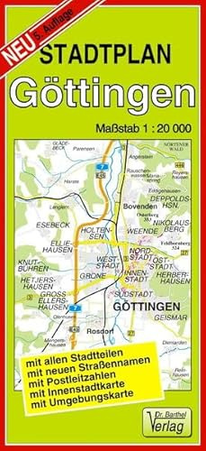 Stadtplan Göttingen: 1:20000