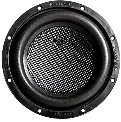 In Phase Car Audio XT-8 1000 W XT Series Caisson de Basses de Puissance de crête 2 Ohm Double Bobine vocale