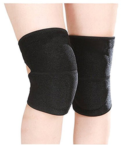 BXT 1 Pair Adult Compression Kneepad Sports Protective Gear Sponge Padded Crushproof Knee Pad Knee Brace Support Sleeve Warmer for Sports Fitness Exercise or Work - Pain-relief, Free-injury, Warm-up