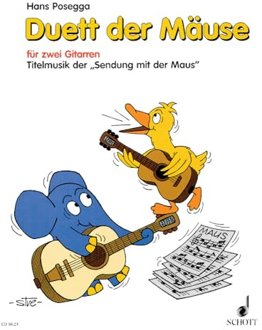 Duett der Mäuse: Titelmusik der Sendung mit der Maus. 2 Gitarre.
