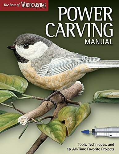 Power Carving Manual: Tools, Techniques, and 16 All-time Favorite Projects (Best of Woodcarving Illustrated)