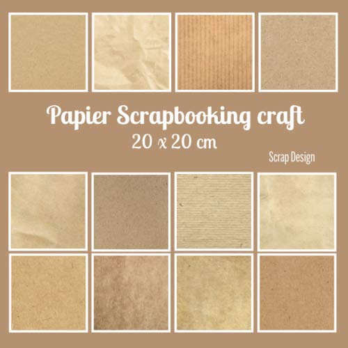Papier scrapbooking craft 20x20 cm