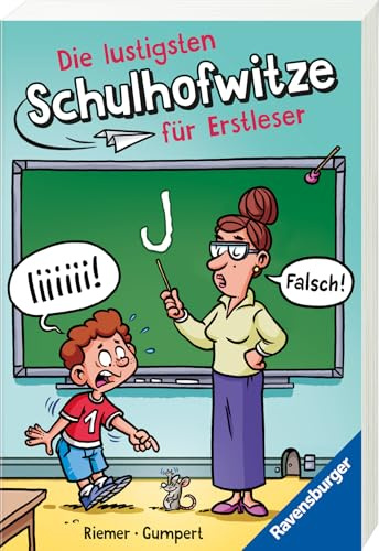 Die lustigsten Schulhofwitze für Erstleser, Leseanfänger und Grundschüler (Cooles Witzebuch für Mädchen und Jungen ab 6 Jahre) (Ravensburger Taschenbücher)