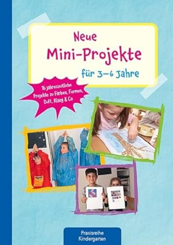 Neue Mini-Projekte für 3 - 6 Jahre: 16 jahreszeitliche Projekte zu Farben, Formen, Duft, Klang & Co (Die Praxisreihe für Kindergarten und Kita)