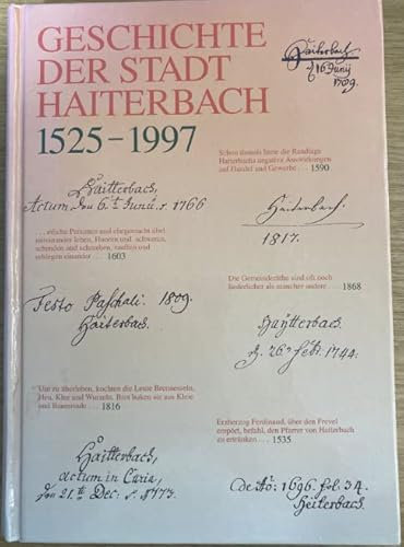 Geschichte der Stadt Haiterbach