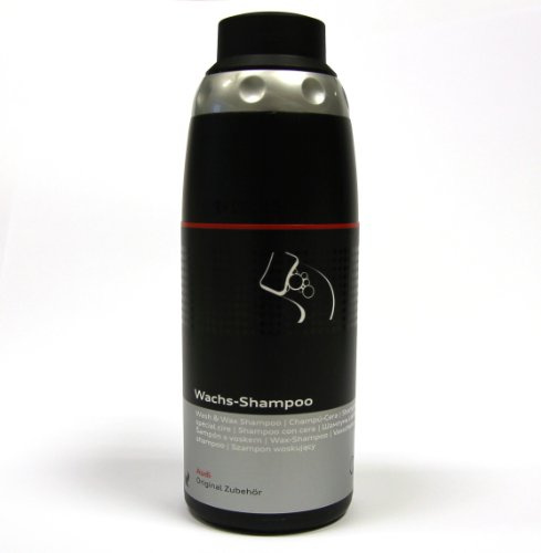 Original Audi Auto Wachs Shampoo 250 ml mit Abperleffekt und temporärer Glanzwirkung