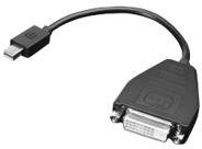 Lenovo Adaptateur DisplayPort - DVI-D vers Mini DisplayPort - 20 cm - 03X6574