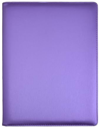 Arpan A4 Professional Display Book with 24 Pockets 48 Sides – Portfolio Folder A4 for Certificates & Documents – Presentation Folder, Portfolio Holder, Professional Portfolio (Purple)
