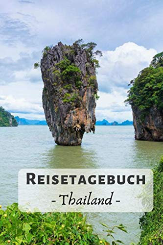 Reisetagebuch Thailand: Fels | 120 Seiten | Punktraster | Geschenkidee